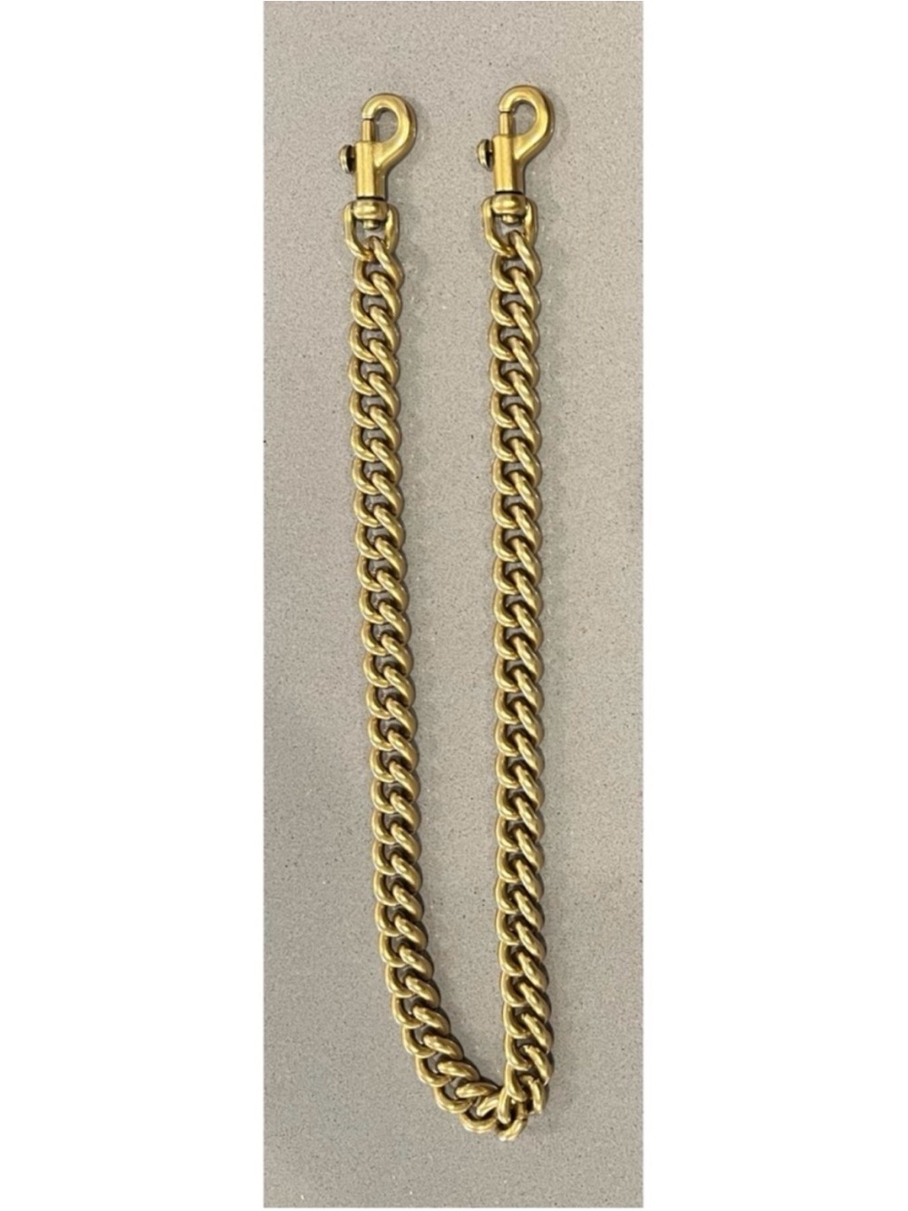 Coach Brass Colored Chain Strap!